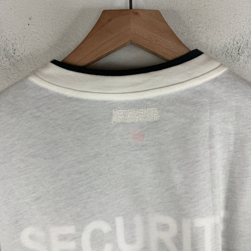 Vetements Double Layer Securite T-Shirt