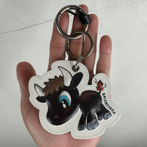 Balenciaga Baby Cow Keychain
