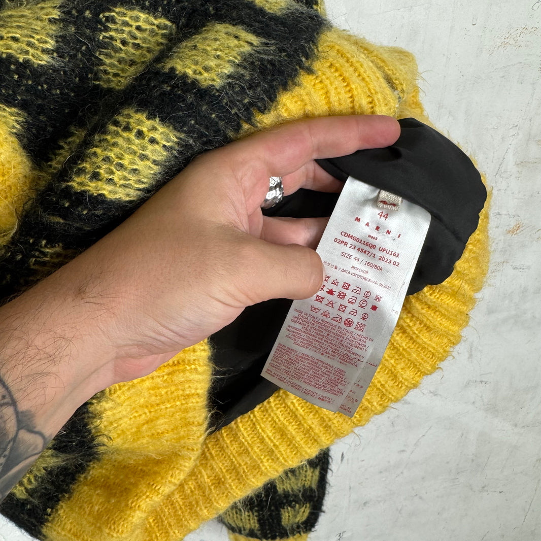 Marni Fuzzy Wuzzy Zip Up Hoodie