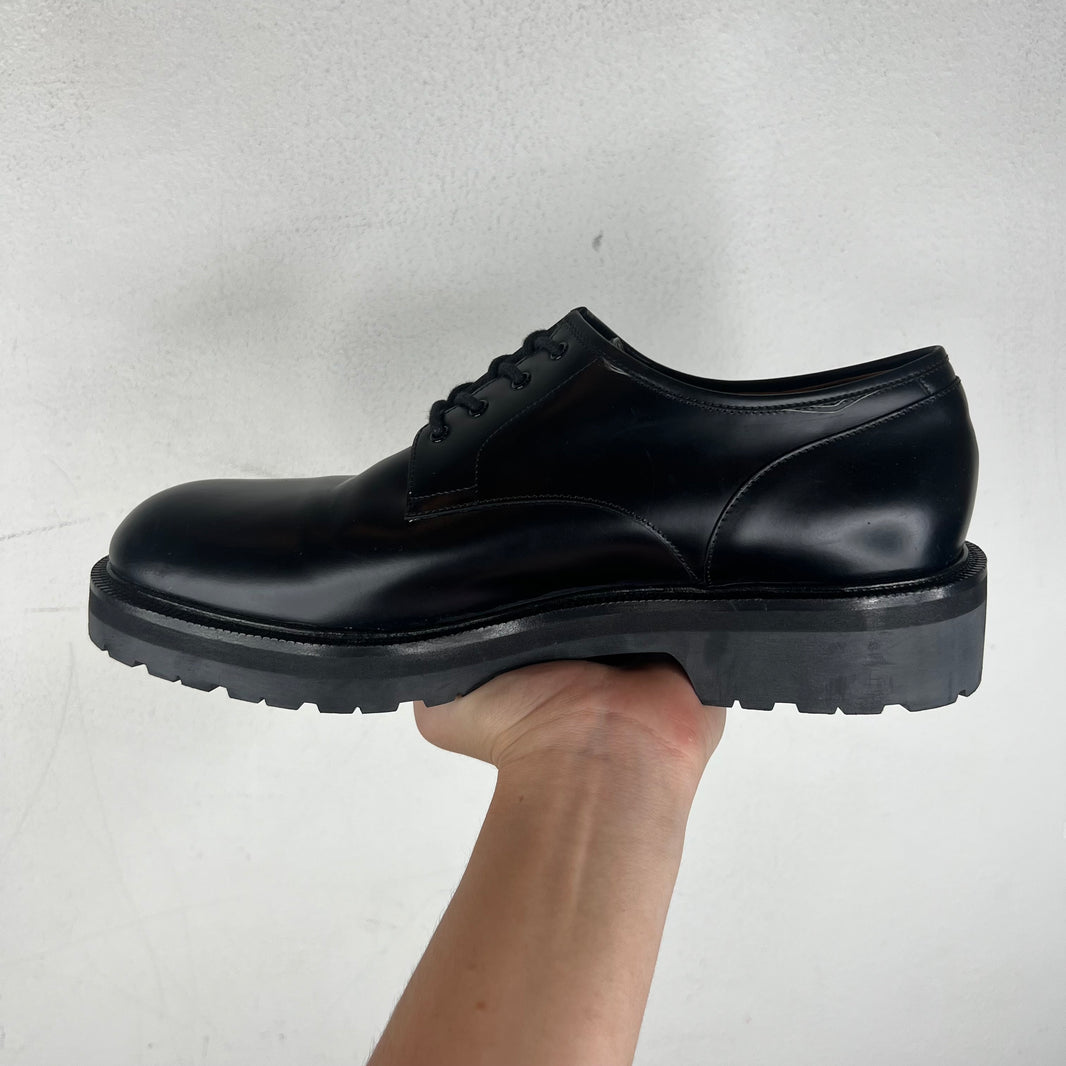 Dries Van Noten Black Leather Derby
