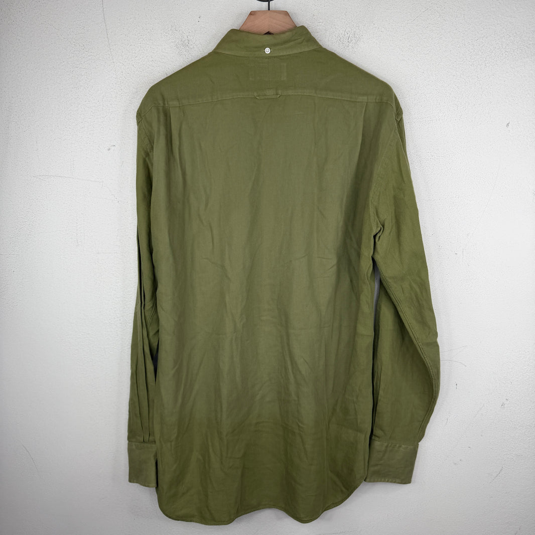 Thom Browne Green Button Up Shirt