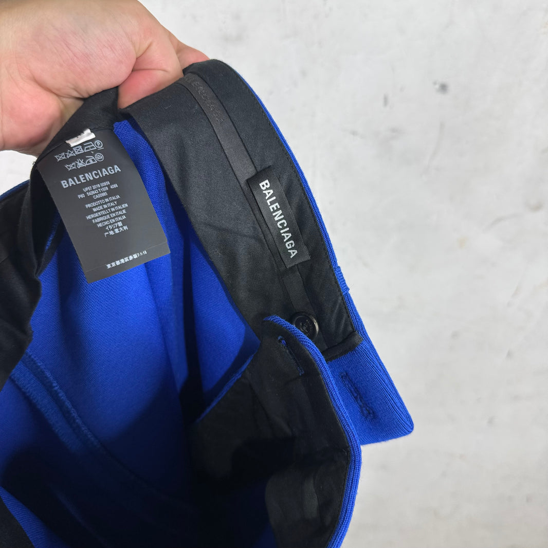 Balenciaga Blue Knitted Trouser