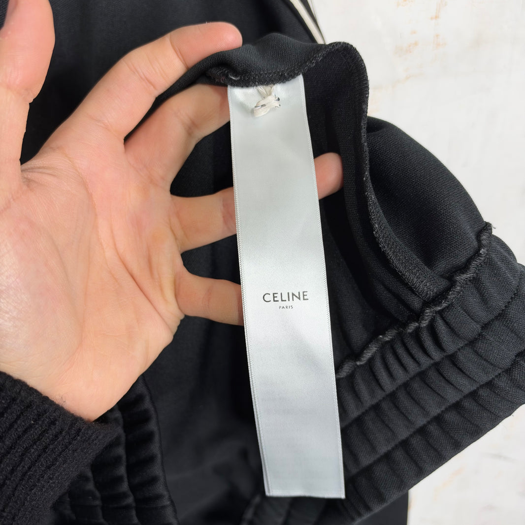 Celine Black Logo Track Jacket