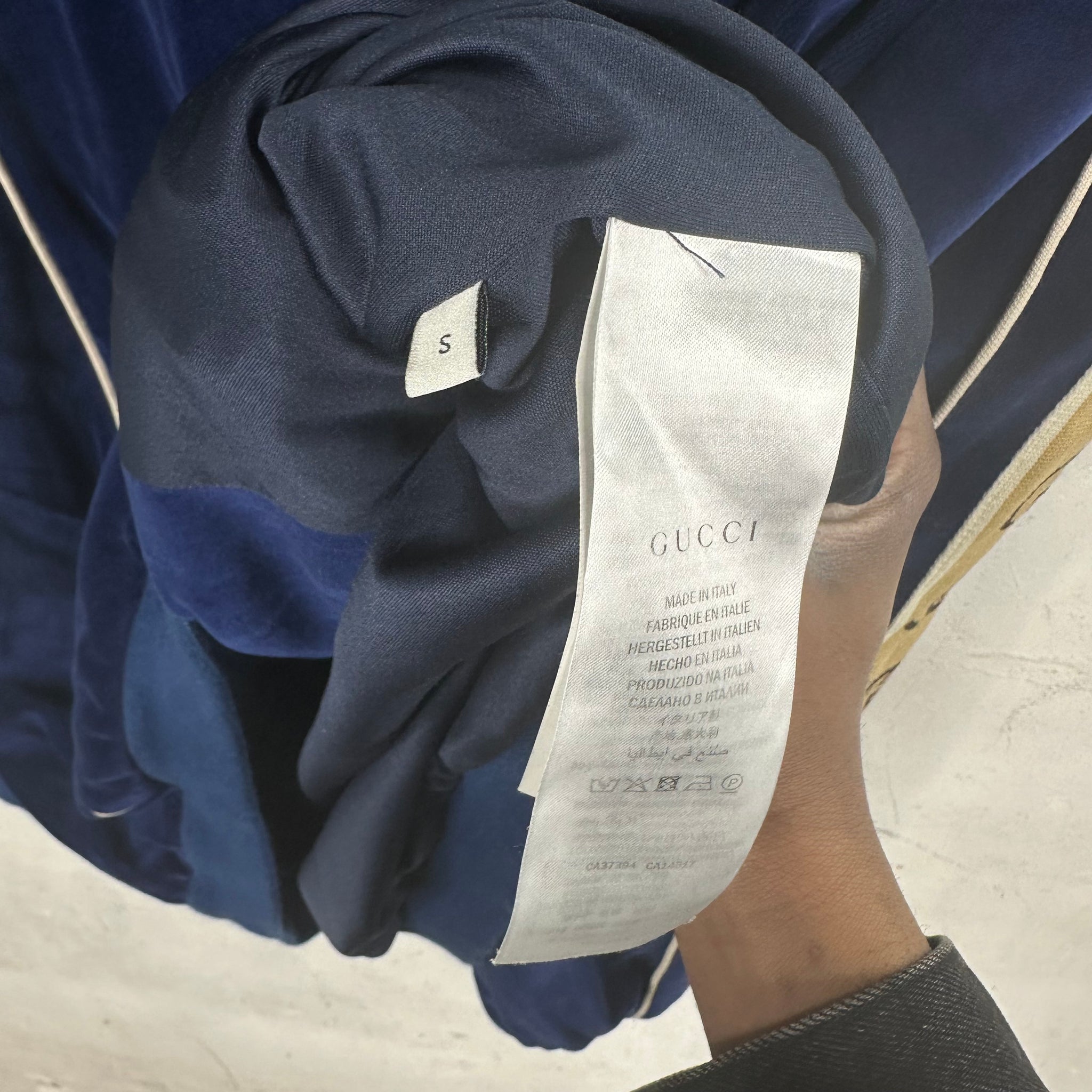 Gucci Velour Tracksuit Jacket