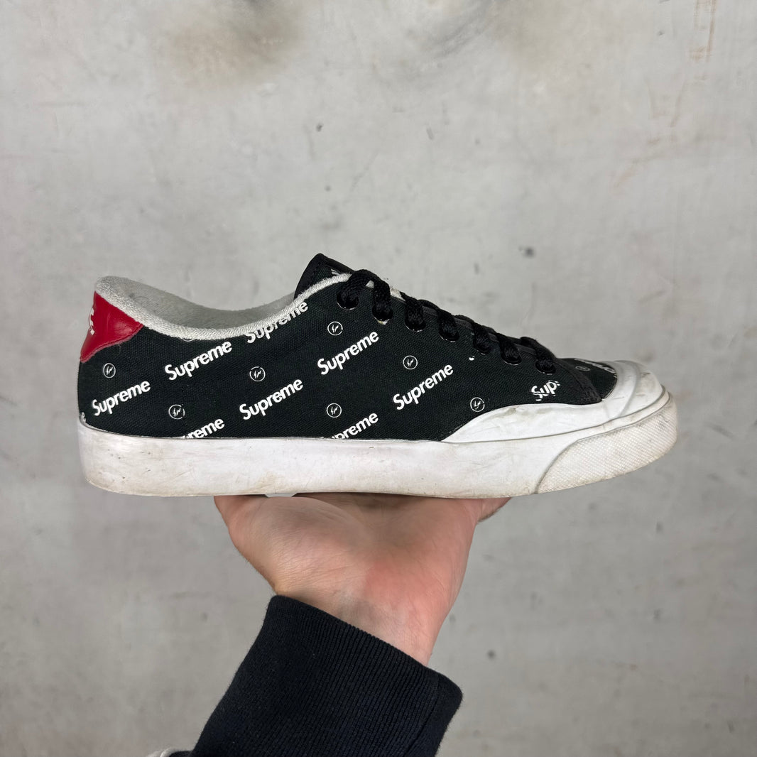 Supreme x Fragment x Nike Black Allcourt Sneakers