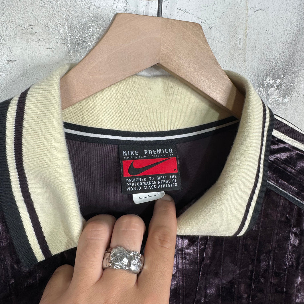 CPFM x Nike Velour Rugby Quarter Zip Shirt