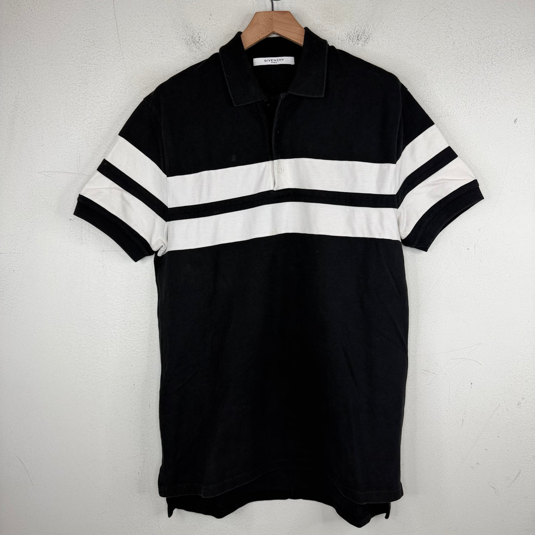 Givenchy Stripe Polo Shirt
