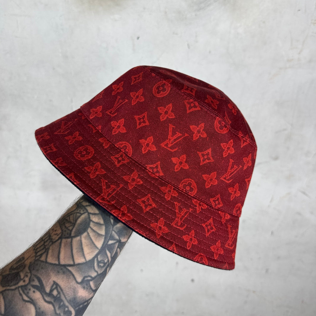 Louis Vuitton Reversible Monogram Wool Bucket Hat