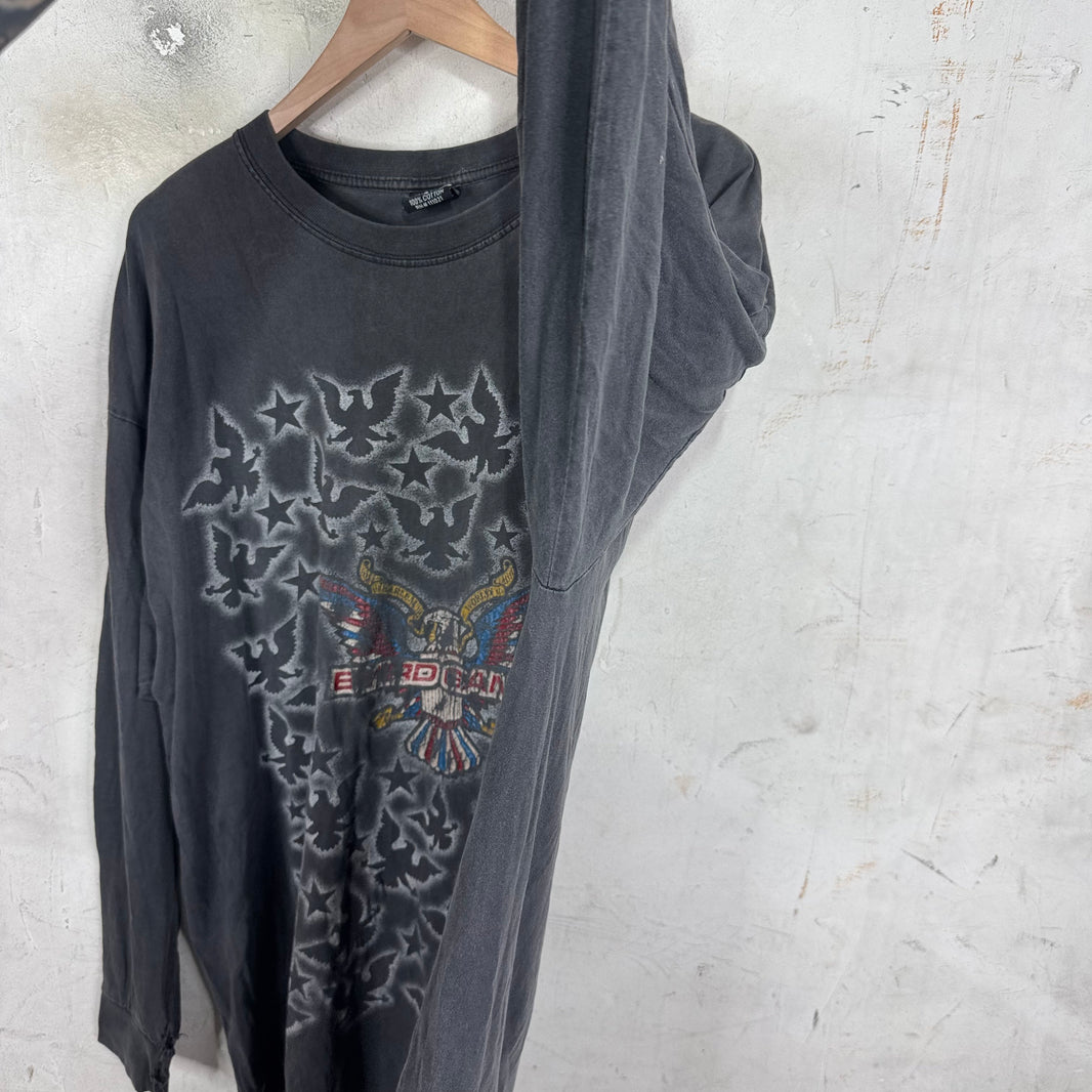 Vintage Dispet Bird Gang Smoked LS T-Shirt