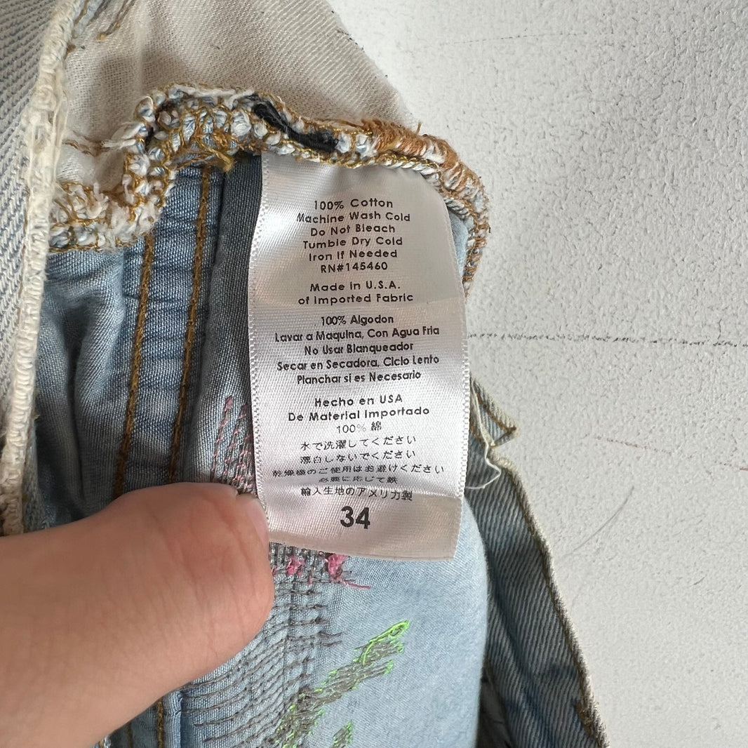 Endless Denim OG Embroidered Boro Jeans