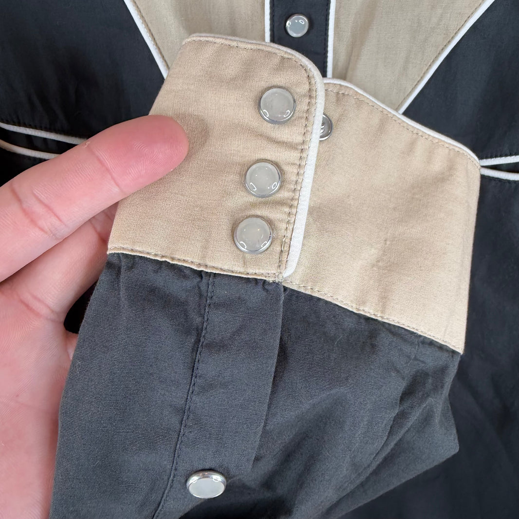 Margiela Western Two Tone Snap Button Shirt