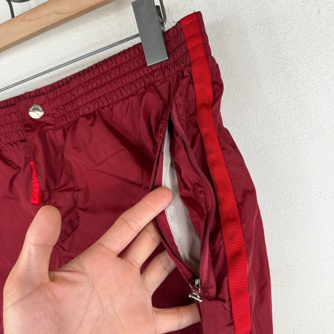 Prada Red Nylon Shorts