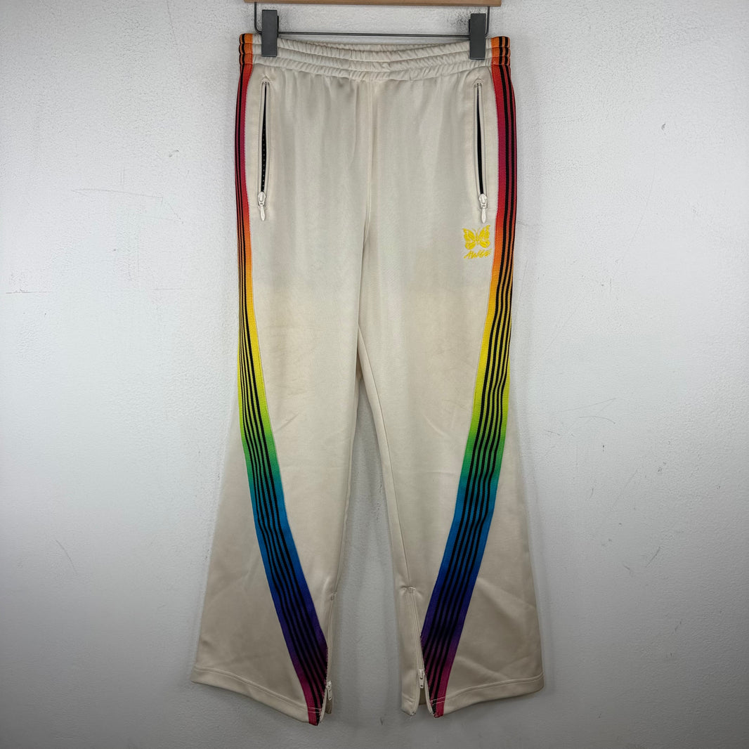 Needles AWGE White Track Pants