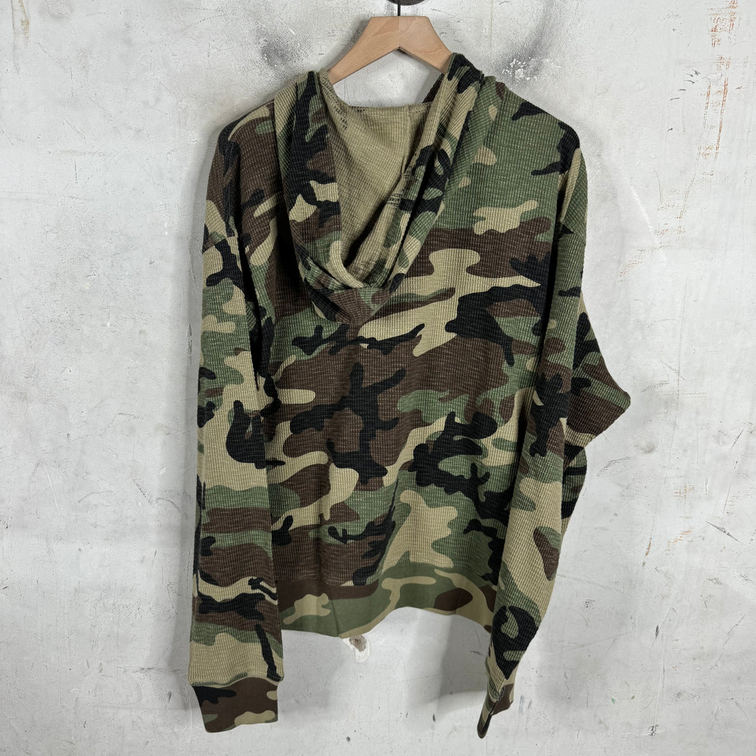Stussy Thermal Camo Zip Hoodie