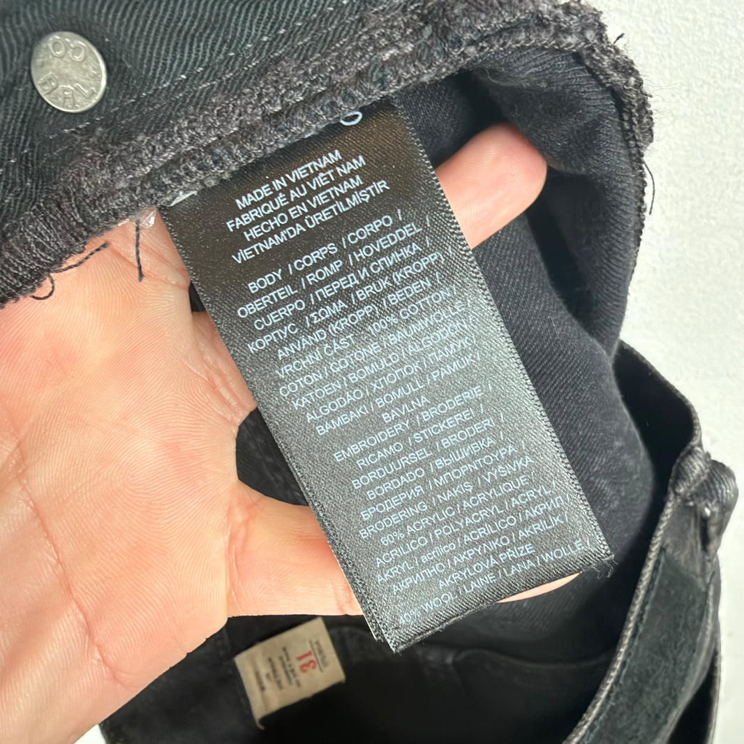 RRL Floral Bootcut Jeans