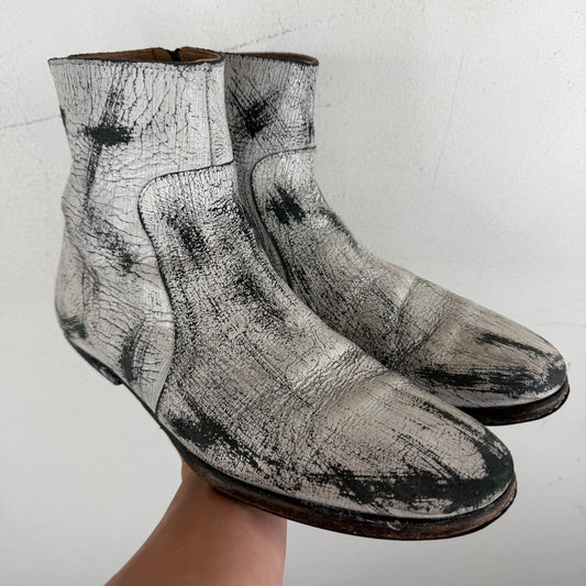 Margiela H&M Painted Boots