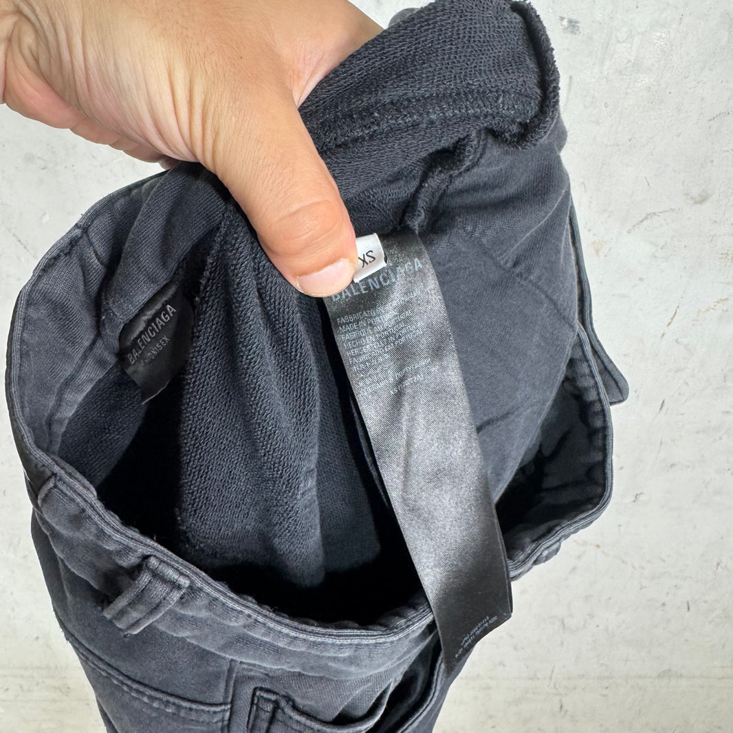 Balenciaga Faded Sweatpant Jeans
