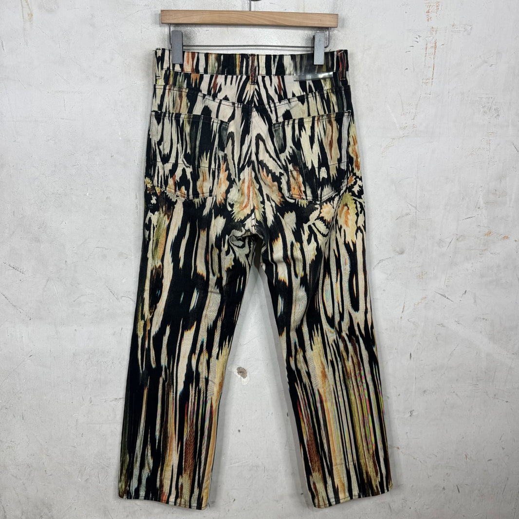 Our Legacy Third Cut Printed Pattern Jeans