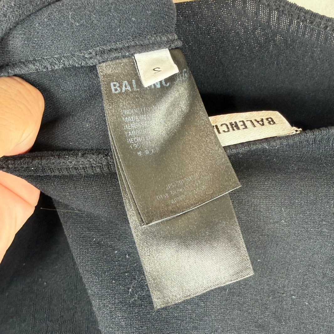 Balenciaga Pink Logo L/S Workout T-Shirt