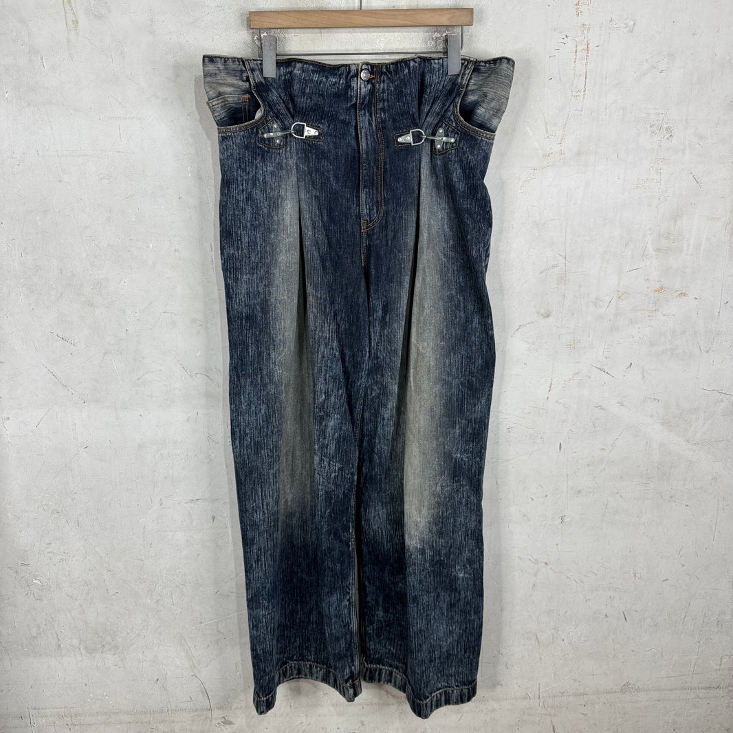 Acne Studios Washed Clasp Trouser Jeans