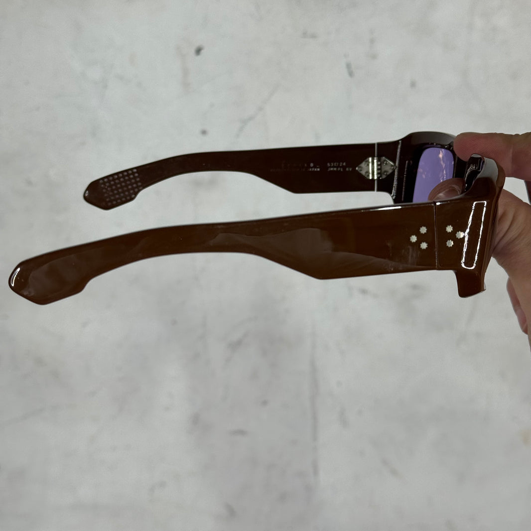 Jacques Marie Mage Brown Apollo Sunglasses