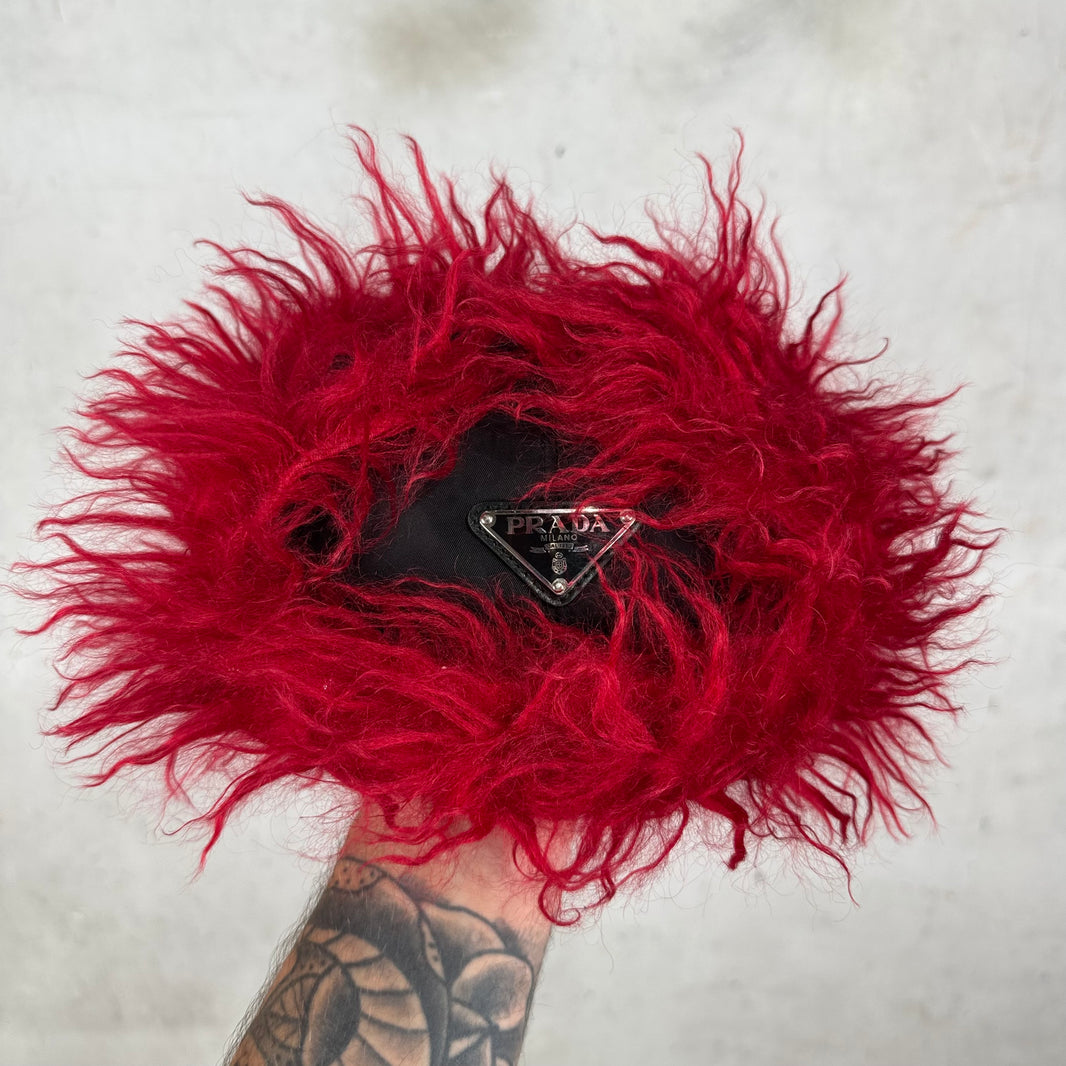 Prada Fur Trooper Hat