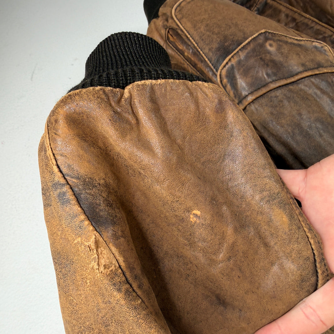 Vintage Leather Avirex Jacket