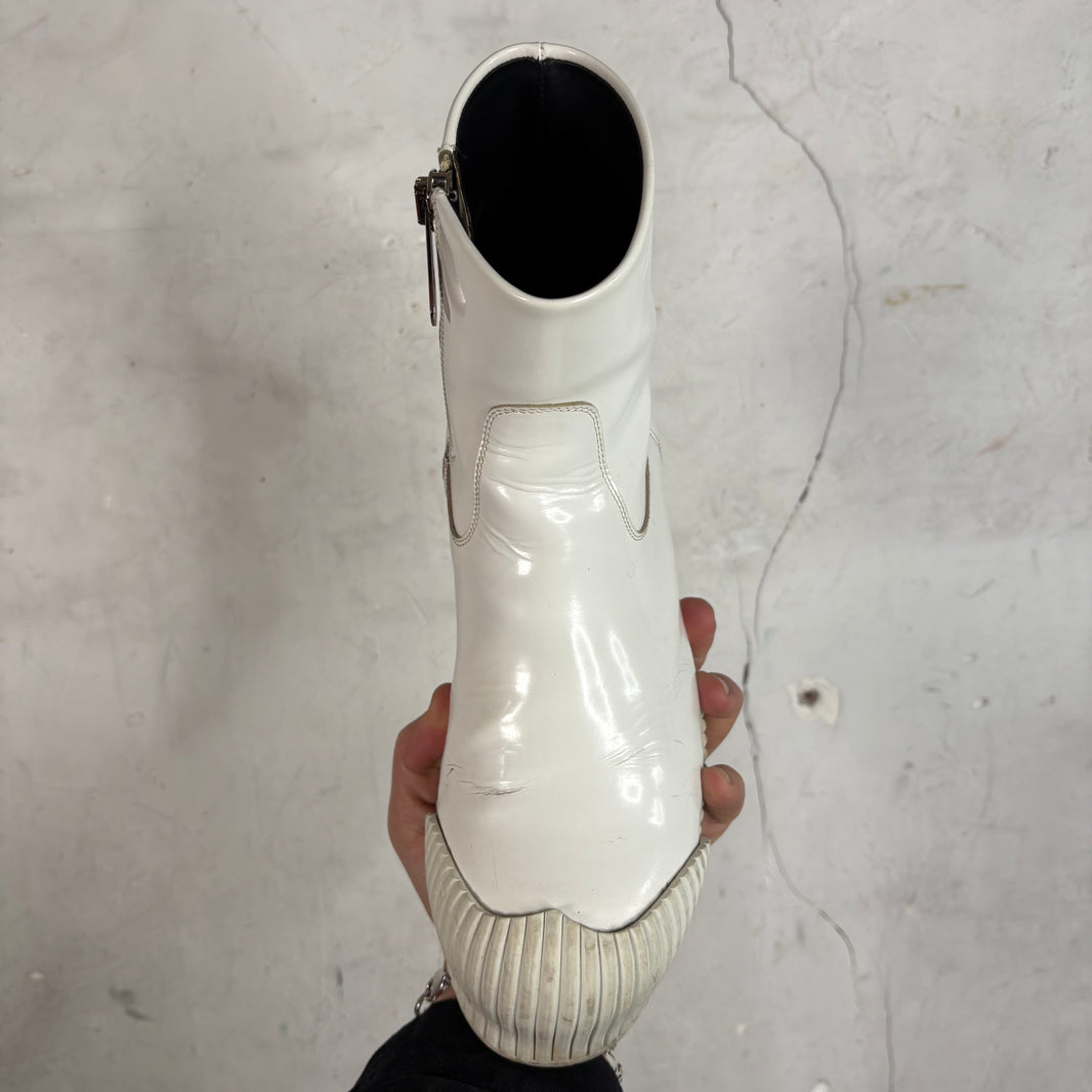 Calvin Klein 205W39NYC White Spazzalato Boots