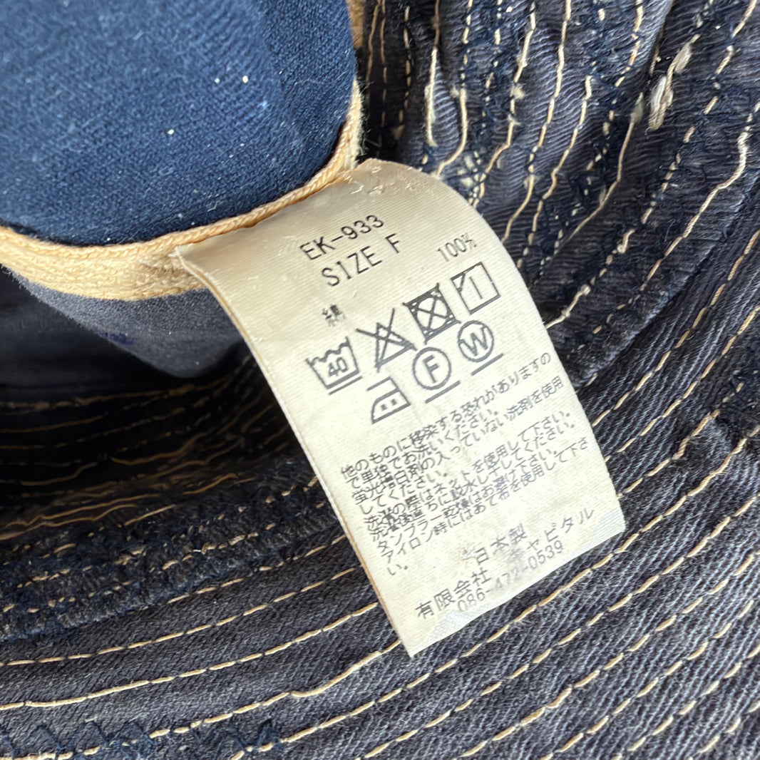 Kapital Gray Old Man & The Sea Bucket Hat