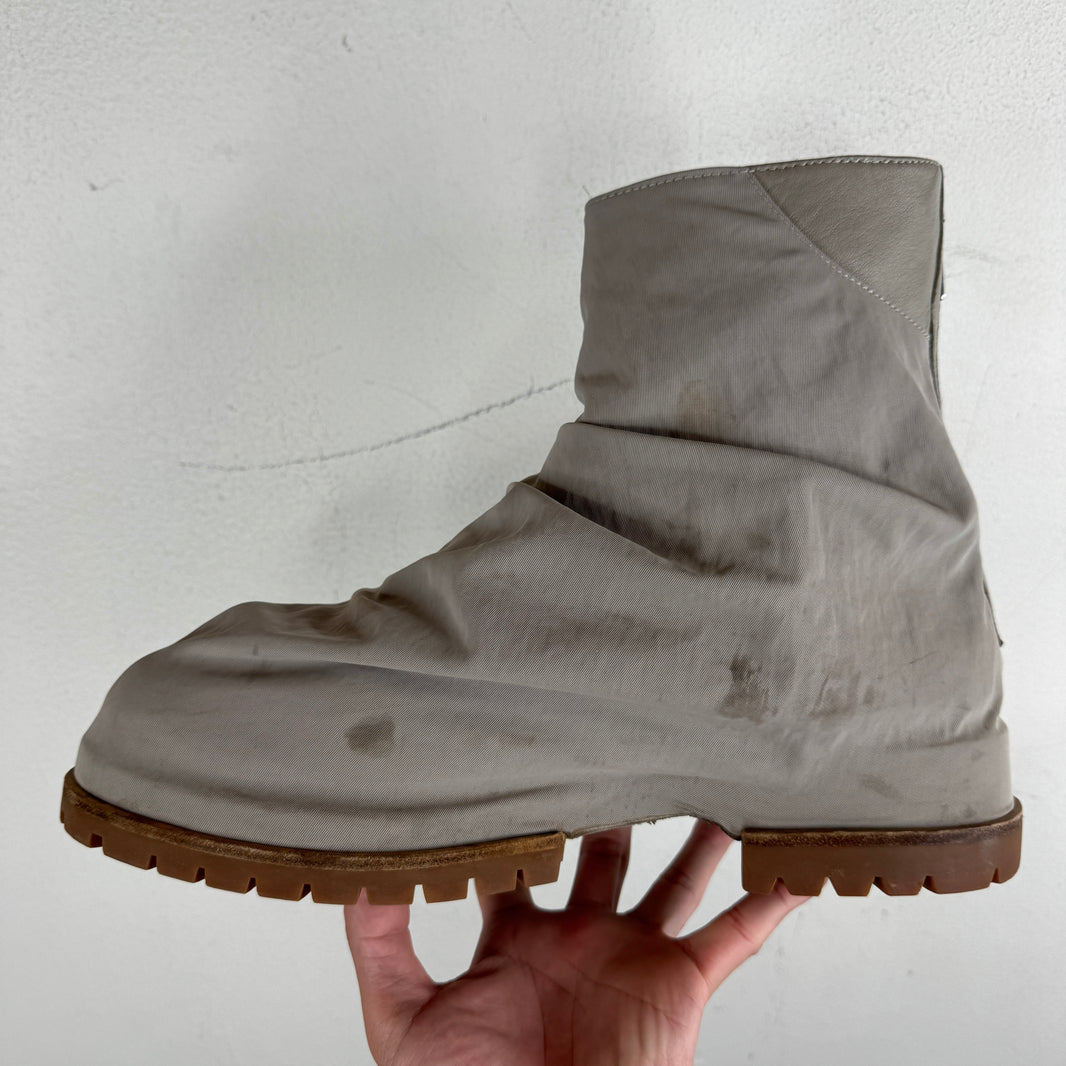 424 Gray Marathon Boots