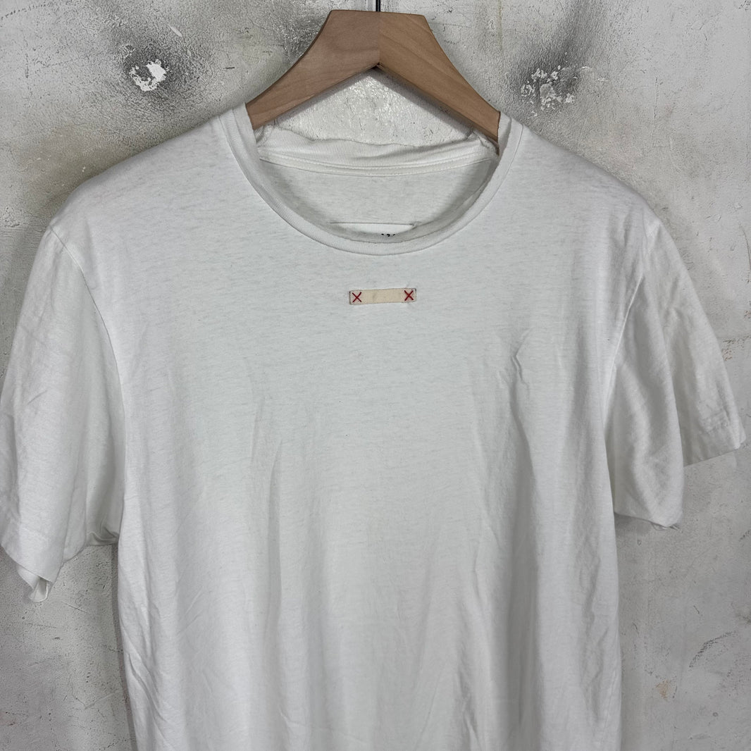 Margiela Front Strap White T-Shirt