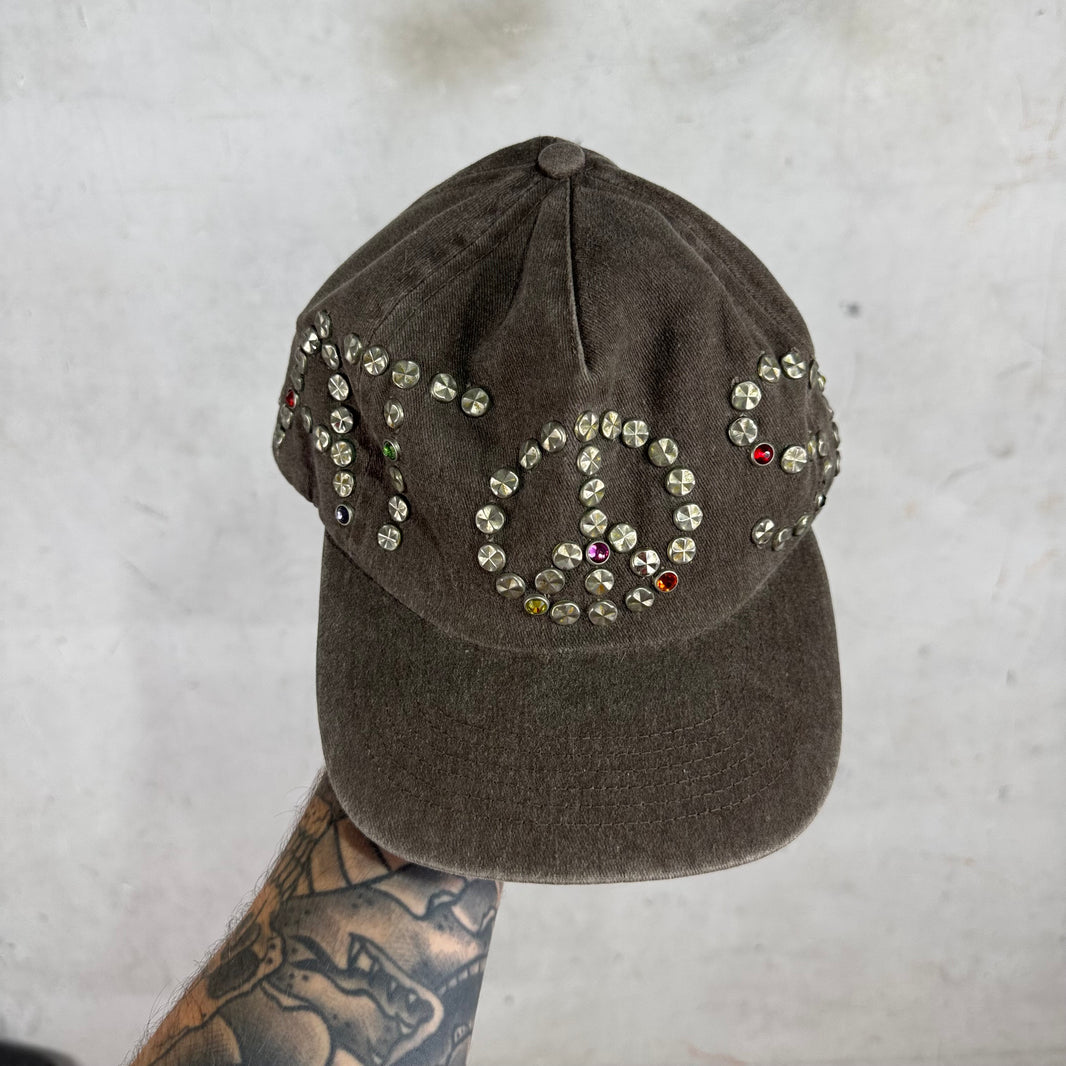 Satoshi Nakamoto Studded Gem Hat