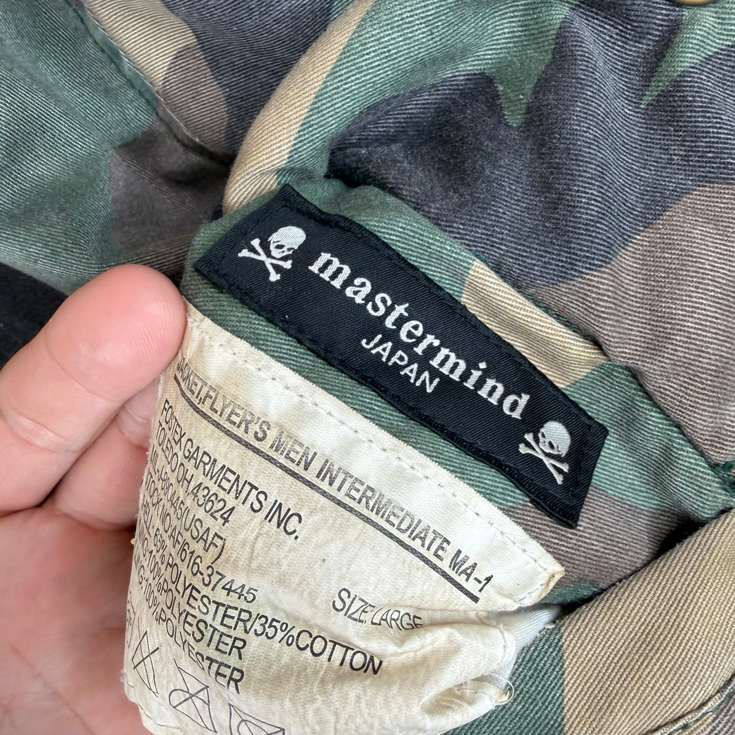 Mastermind Japan Camo Reversible Bomber Jacket
