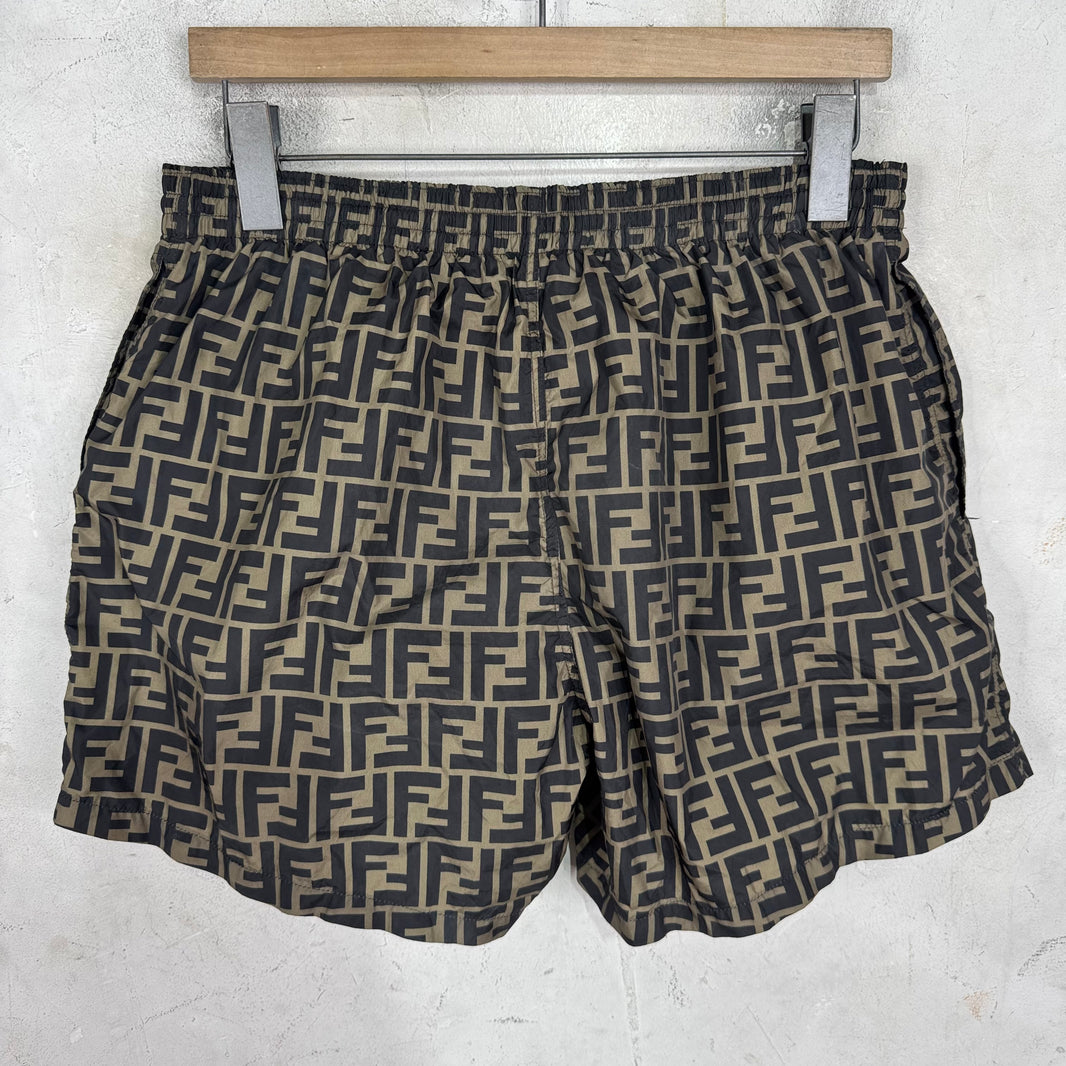 Fendi Monogram Swim Trunks