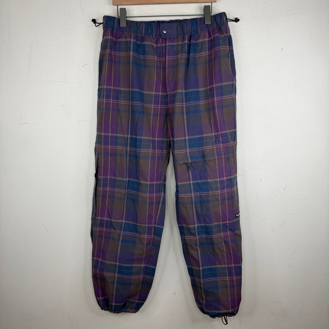Supreme Purple/Blue Cargo Track Pants