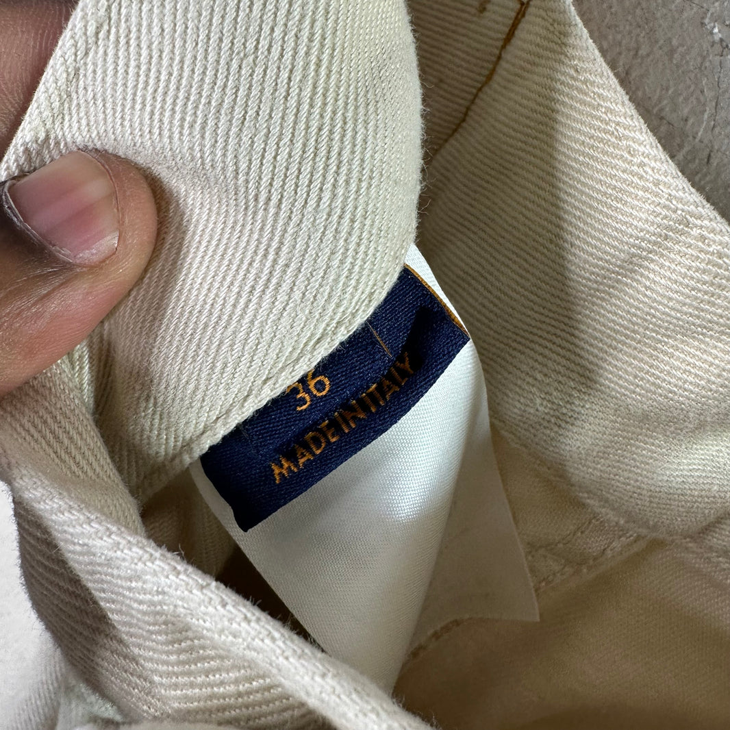Louis Vuitton Monogram White Carpenter Pants