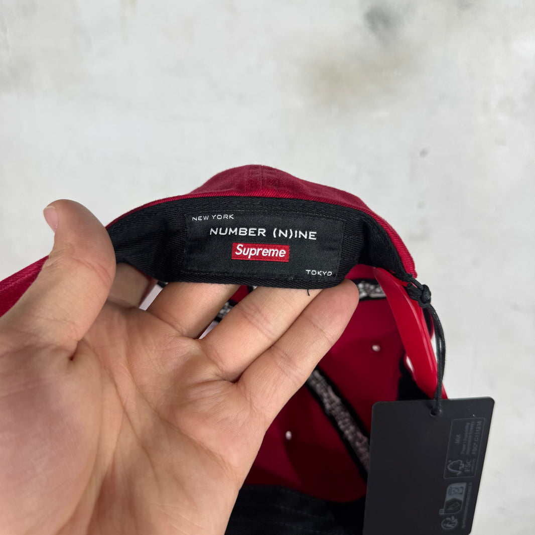 Supreme x Number (N)ine Skull Patch Hat