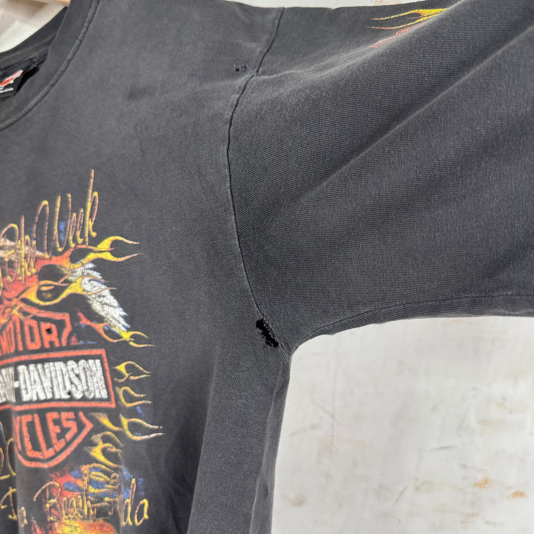 Vintage Harley Davidson 01' Smoked L/S T-Shirt