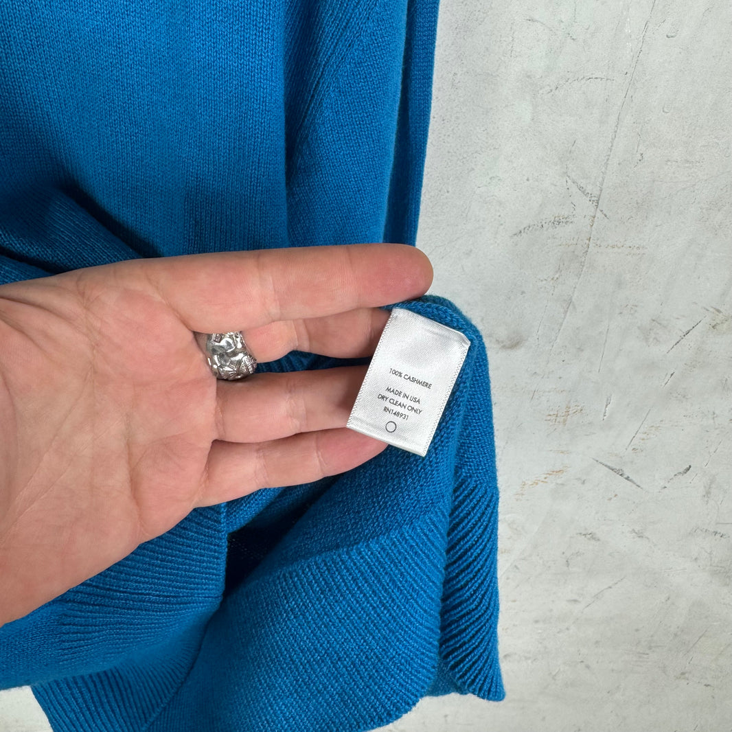 Elder Statesman Blue Cashmere Sweater