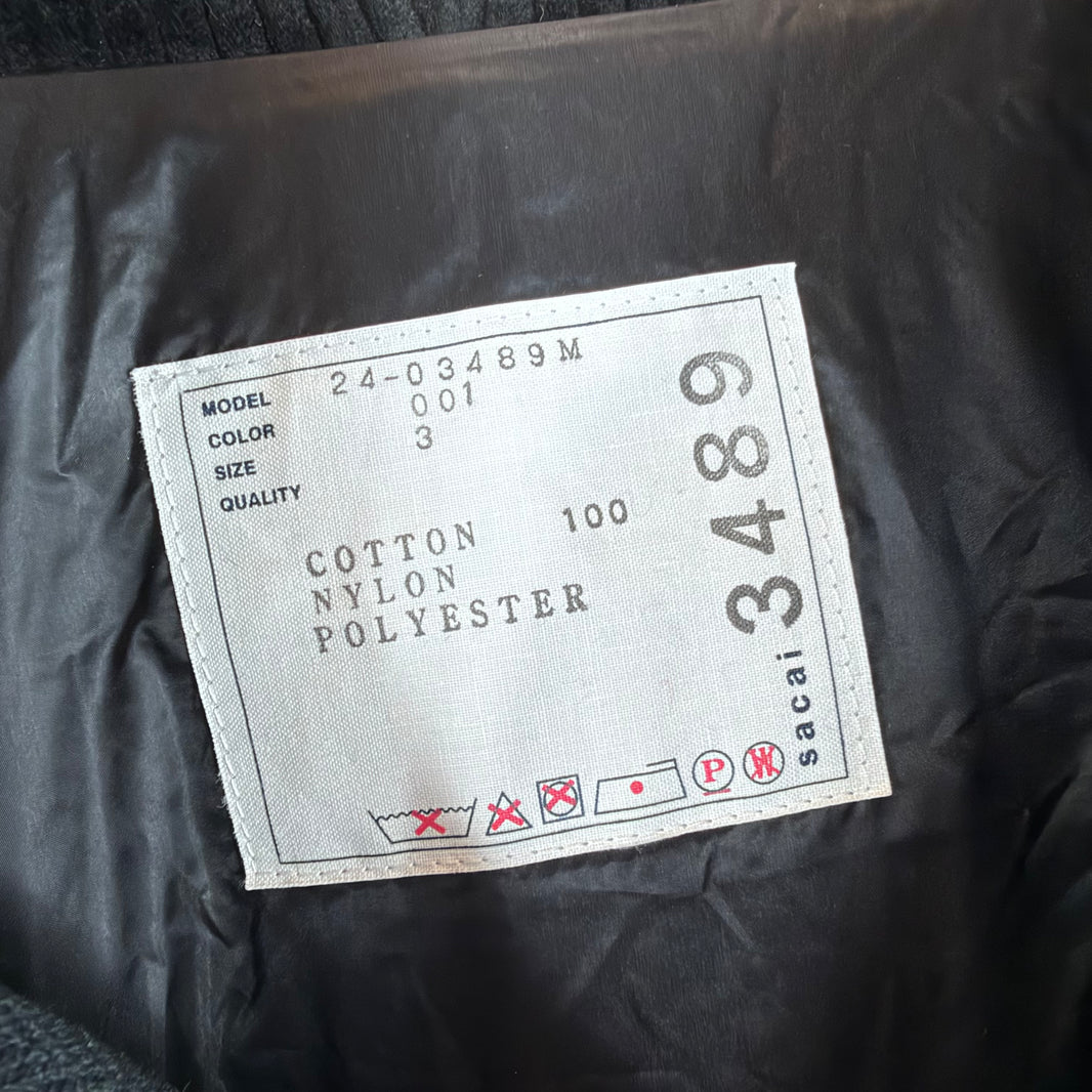 Sacai Corduroy Zip Jacket