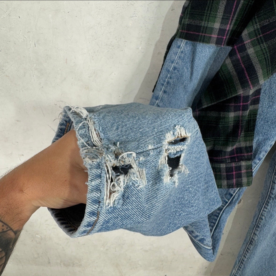 Supreme x Undercover Flannel Waist Jeans