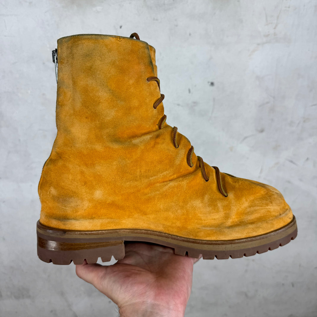 424 Suede Laced Marathon Boots