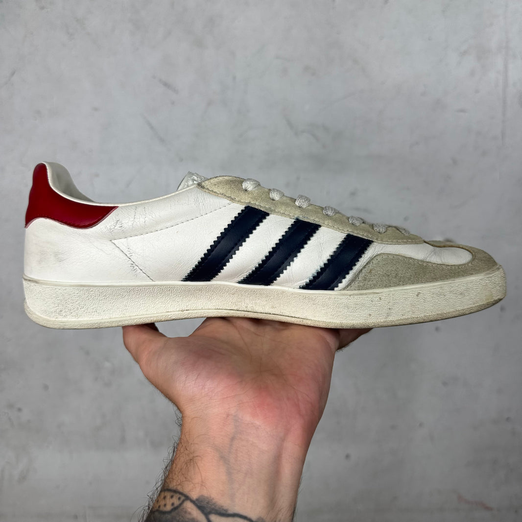Gucci x Adidas White Gazelles