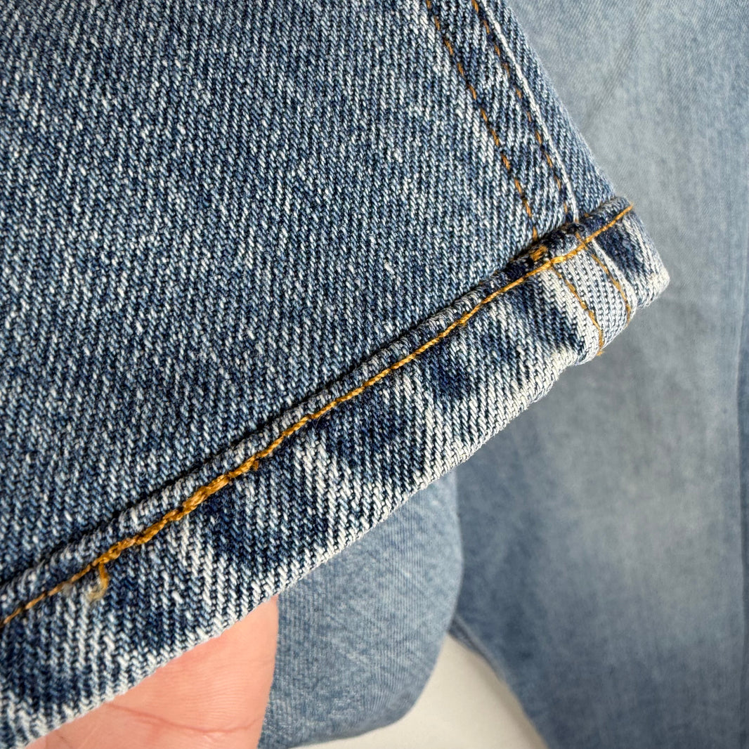 Loewe Blue Denim Straight Leg Denim Jeans
