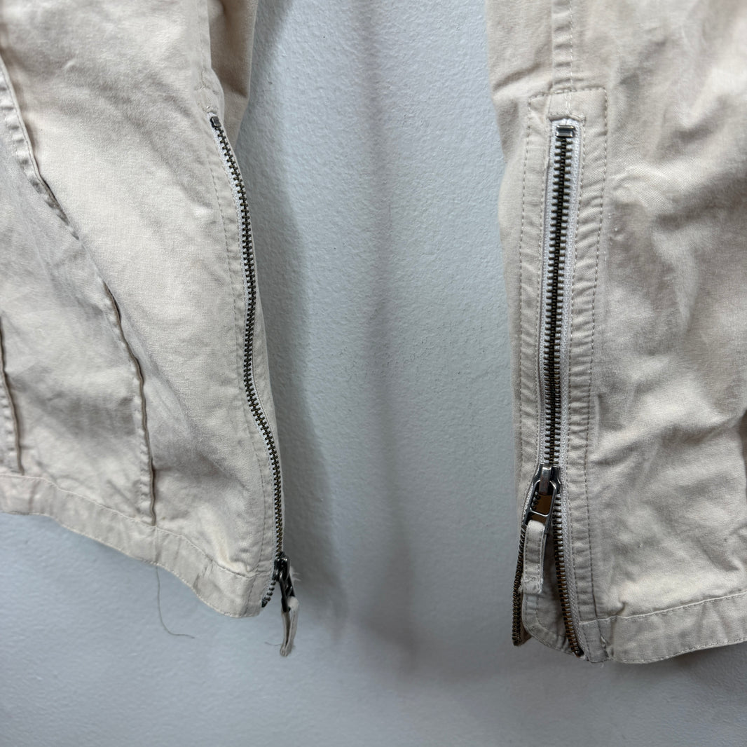Isabel Marant Beige Zipper Detail Troursers