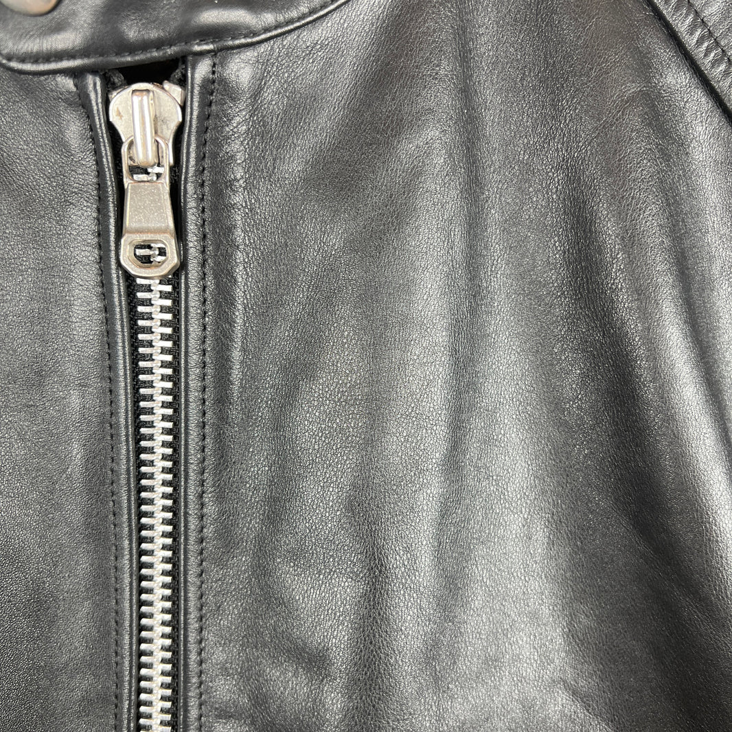 Stussy Cafe Racer Leather Jacket