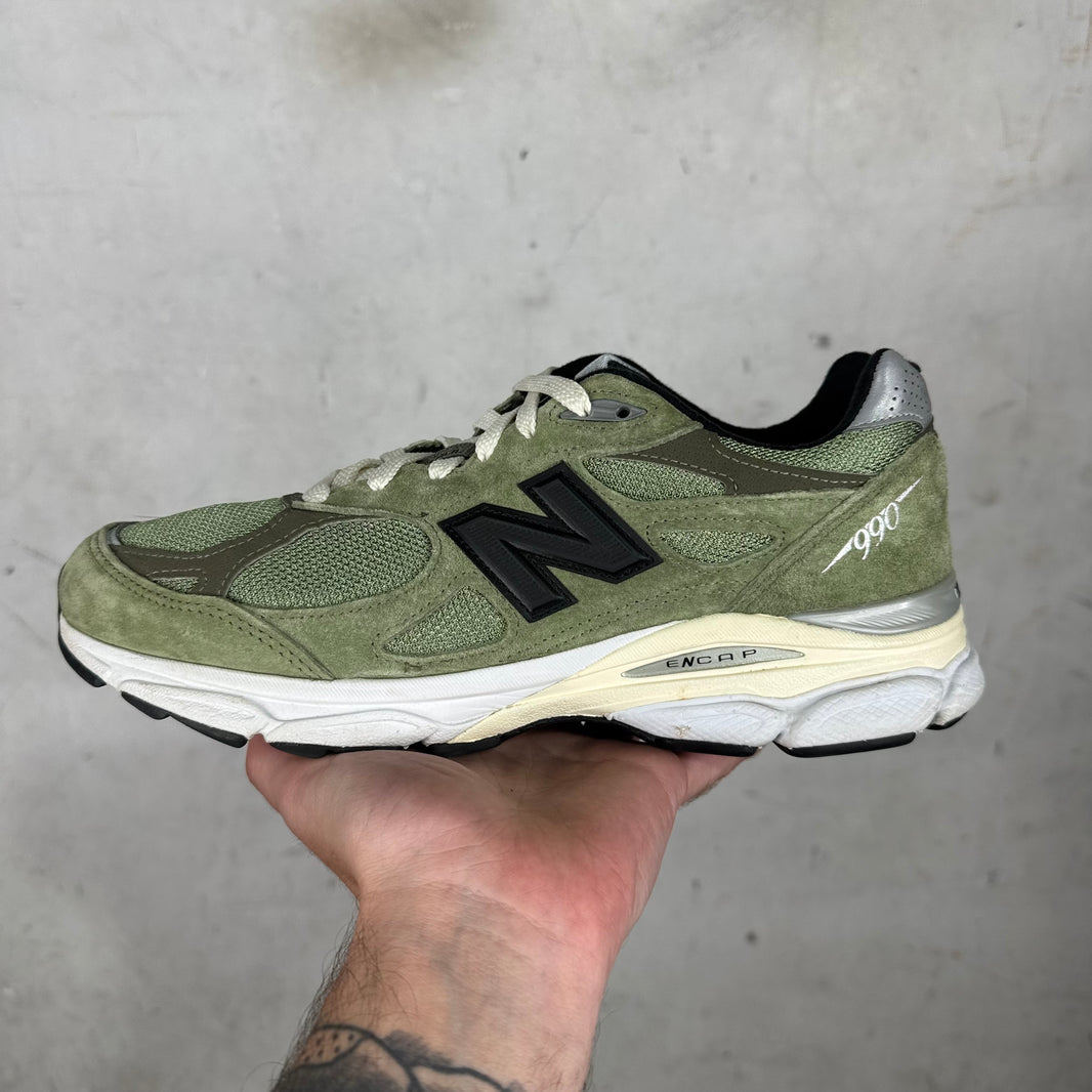 New Balance x JJJJound Olive 990's