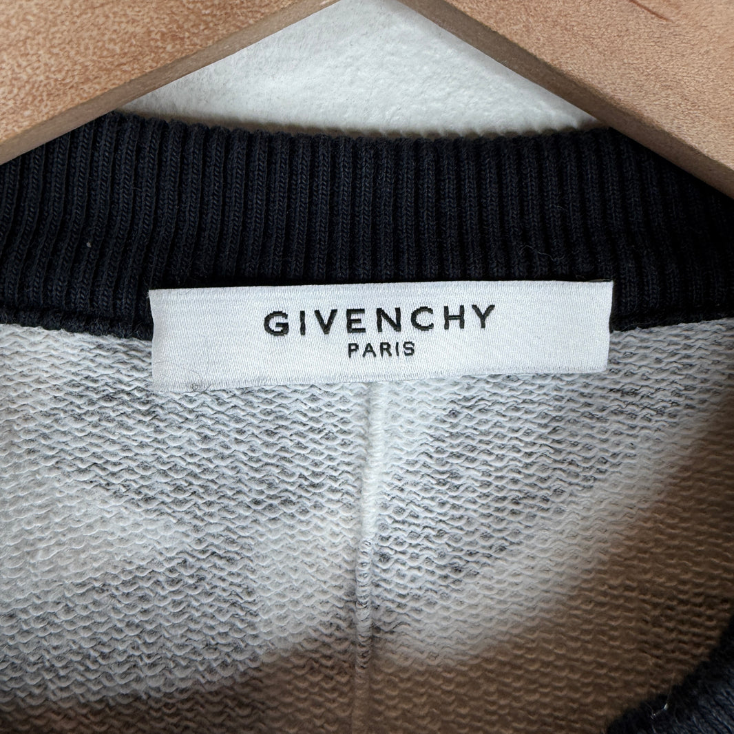 Givenchy Madonna Geometric Patchwork Sweater