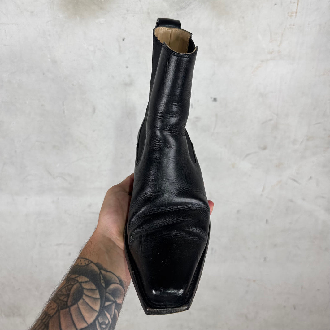Bottega Veneta Cuban Heeled Boots