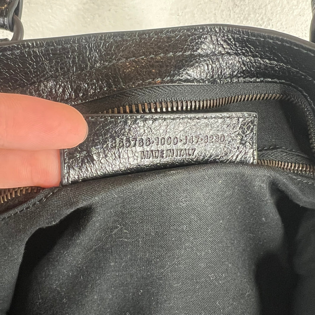 Balenciaga Black XL City Bag